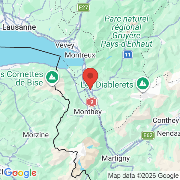 Prévisualisation de la carte
