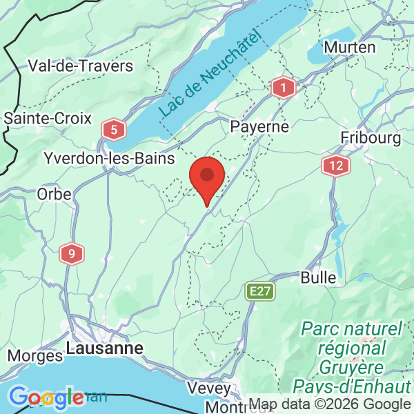 Prévisualisation de la carte