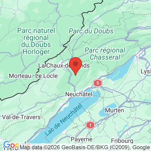 Prévisualisation de la carte
