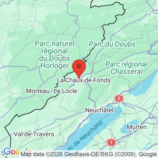 Prévisualisation de la carte
