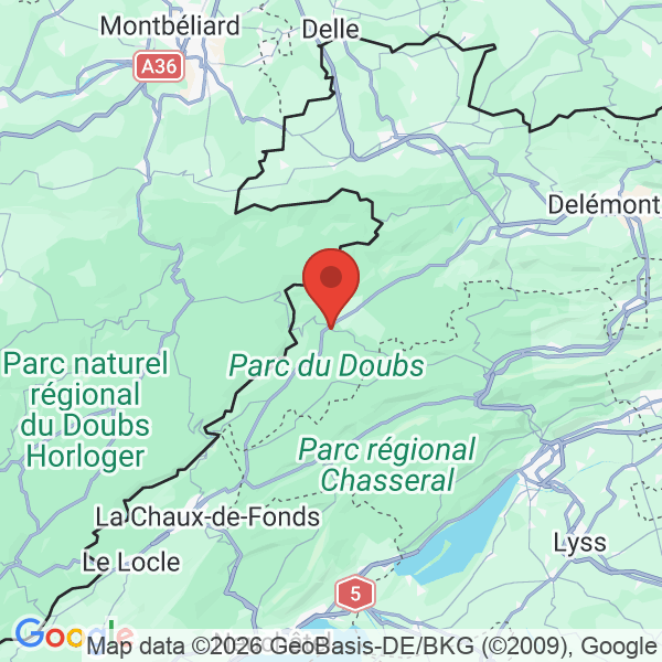 Prévisualisation de la carte