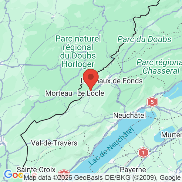 Prévisualisation de la carte
