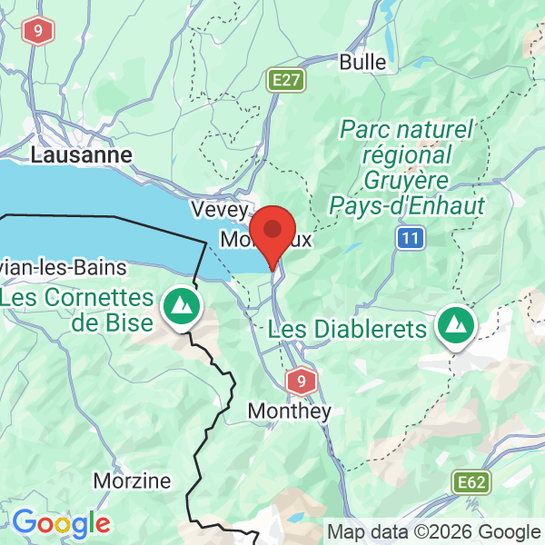 Prévisualisation de la carte