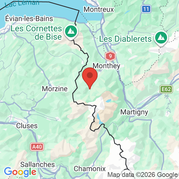 Prévisualisation de la carte