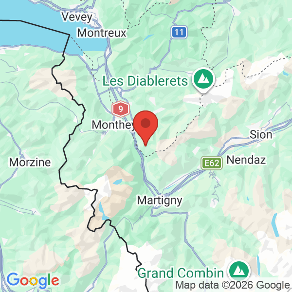 Prévisualisation de la carte