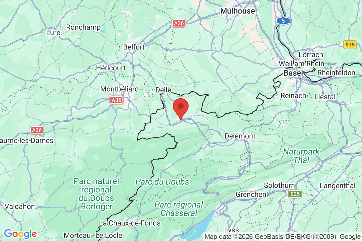 Prévisualisation de la carte