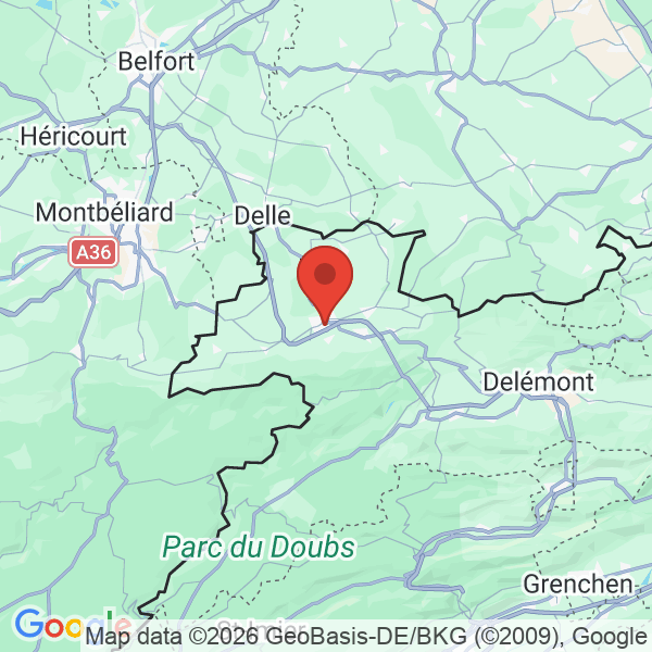 Prévisualisation de la carte