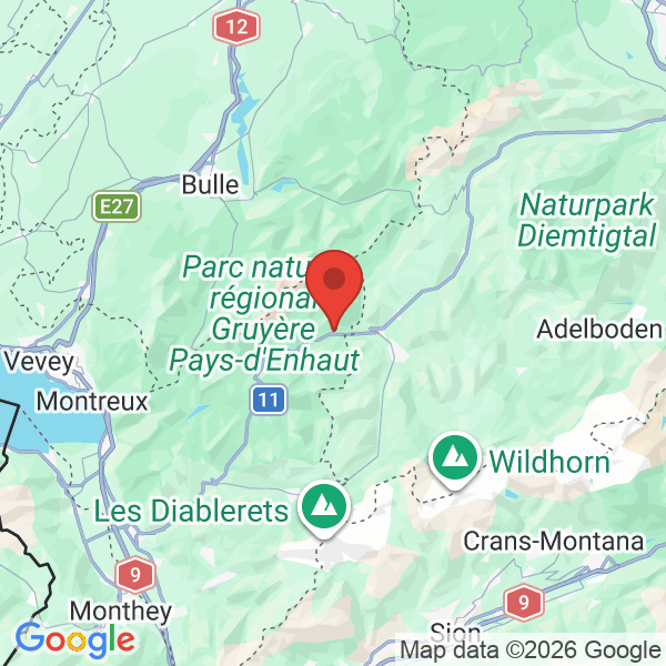 Prévisualisation de la carte
