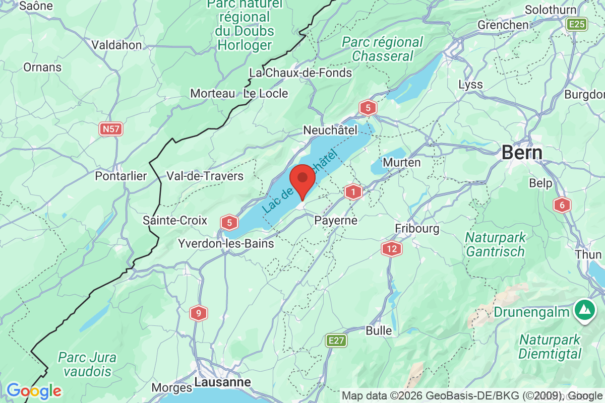 Prévisualisation de la carte
