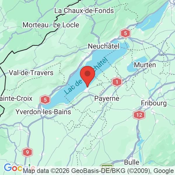 Prévisualisation de la carte