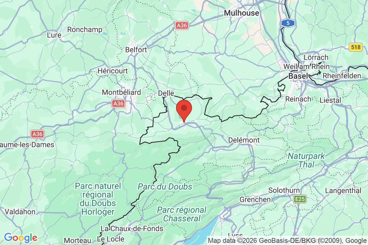 Prévisualisation de la carte