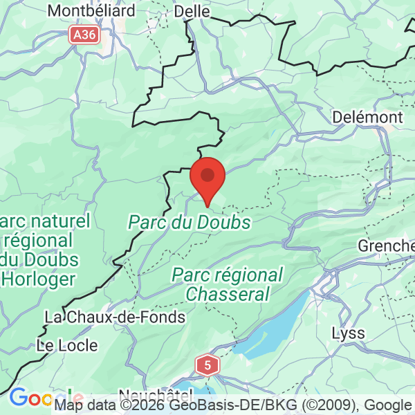 Prévisualisation de la carte