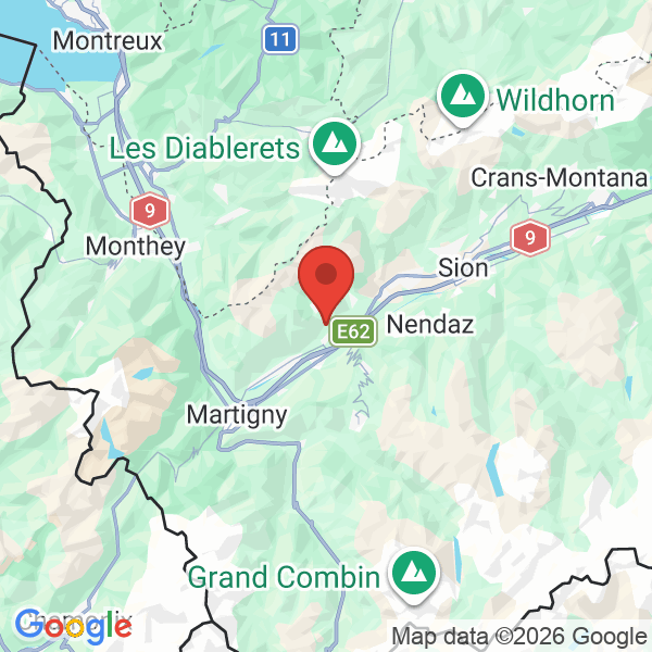 Prévisualisation de la carte