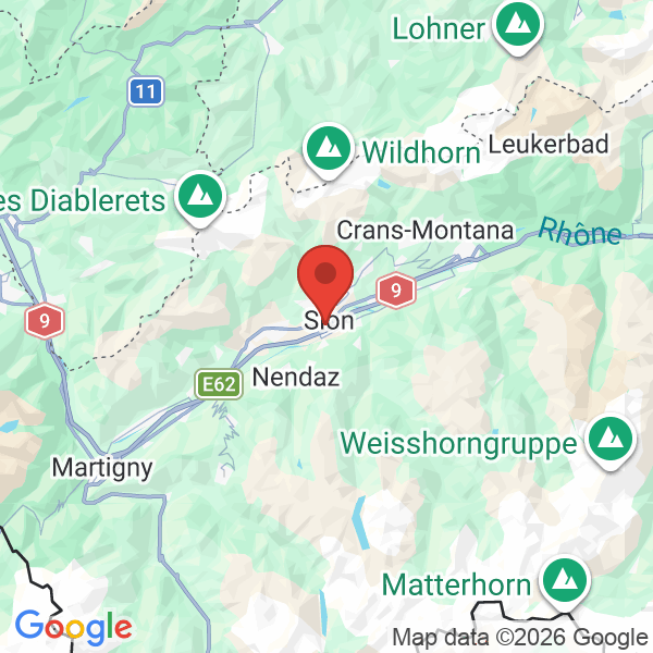 Prévisualisation de la carte