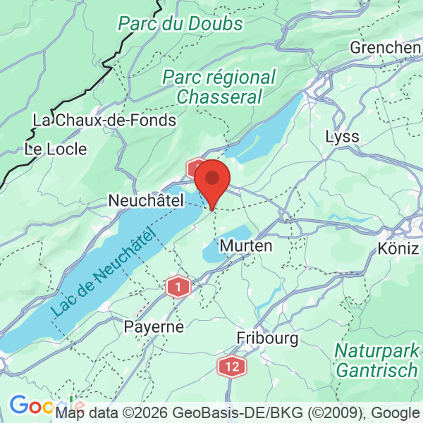 Prévisualisation de la carte