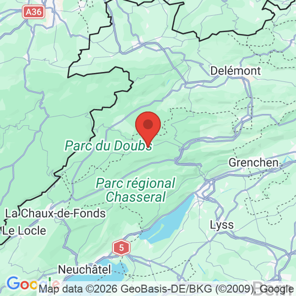 Prévisualisation de la carte