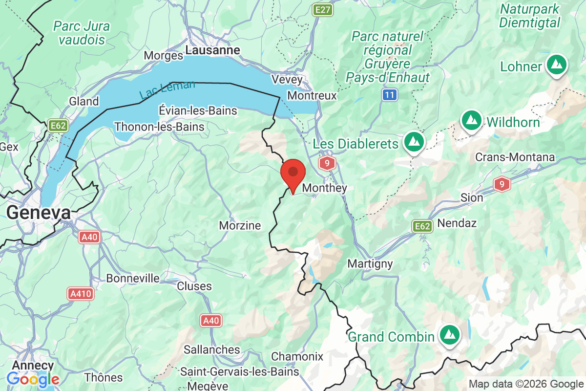 Prévisualisation de la carte