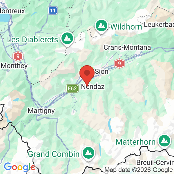 Prévisualisation de la carte