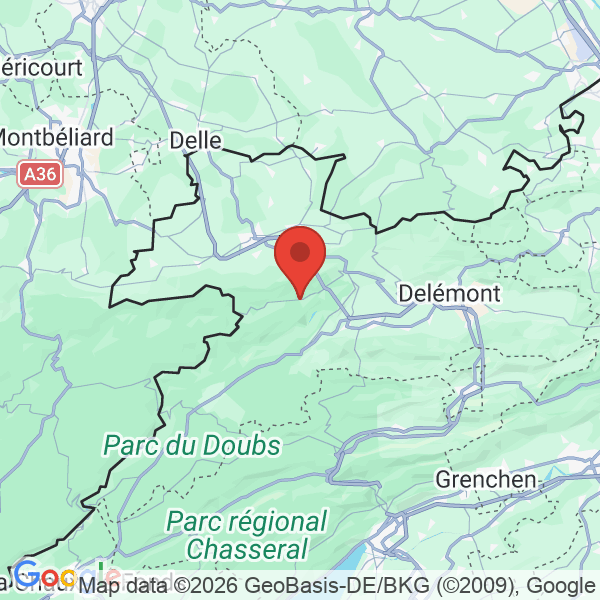 Prévisualisation de la carte