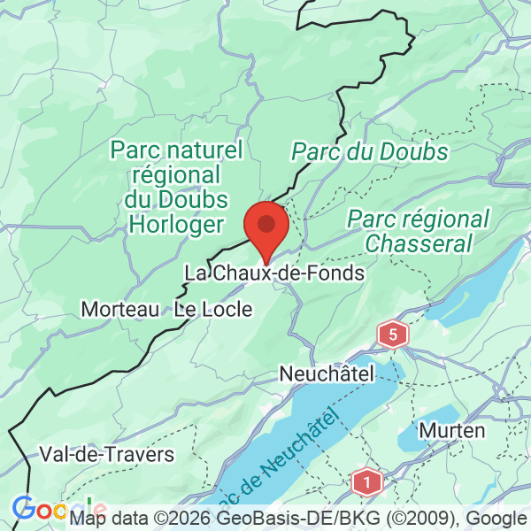 Prévisualisation de la carte