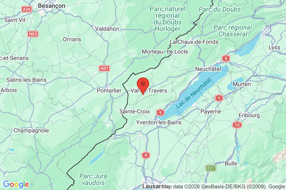 Prévisualisation de la carte