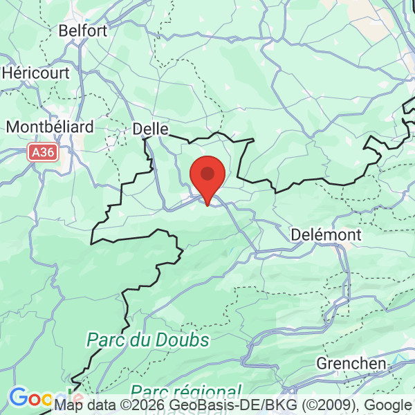 Prévisualisation de la carte