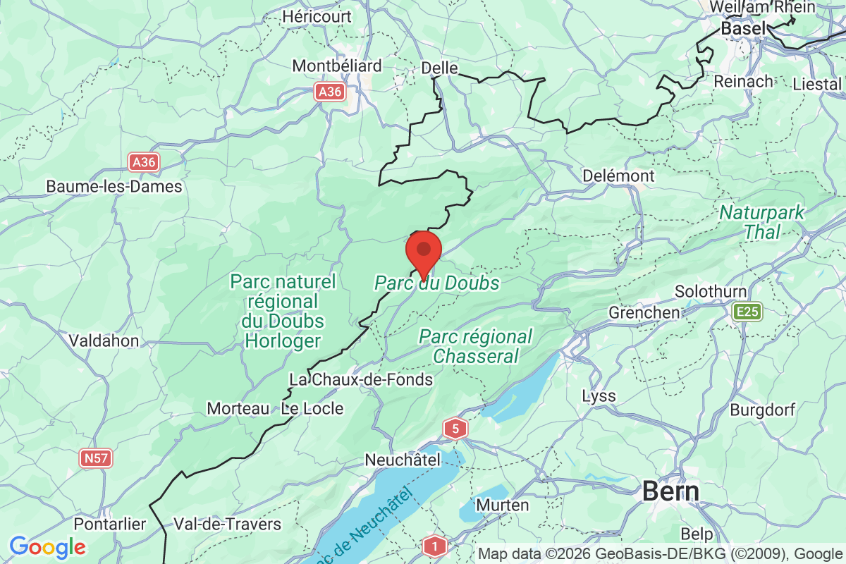 Prévisualisation de la carte