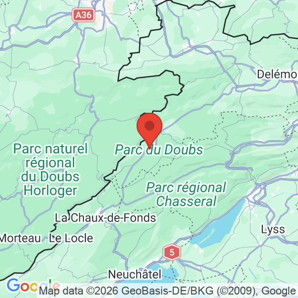 Prévisualisation de la carte