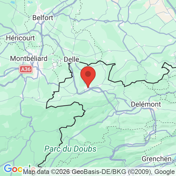 Prévisualisation de la carte