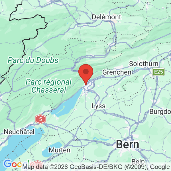 Prévisualisation de la carte