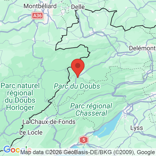 Prévisualisation de la carte
