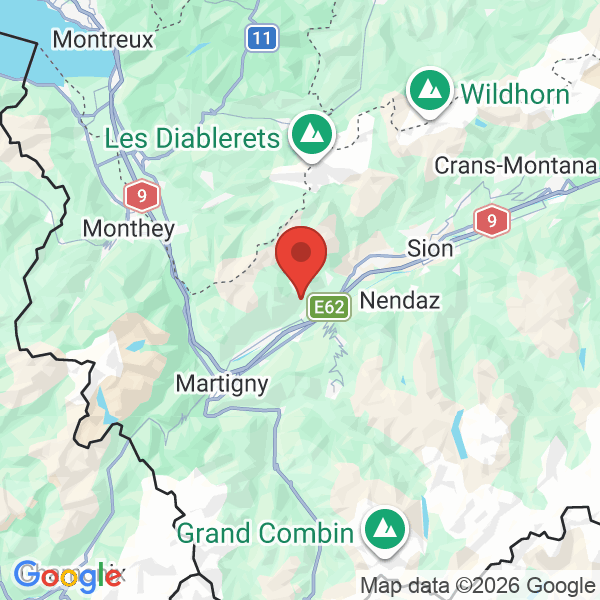 Prévisualisation de la carte