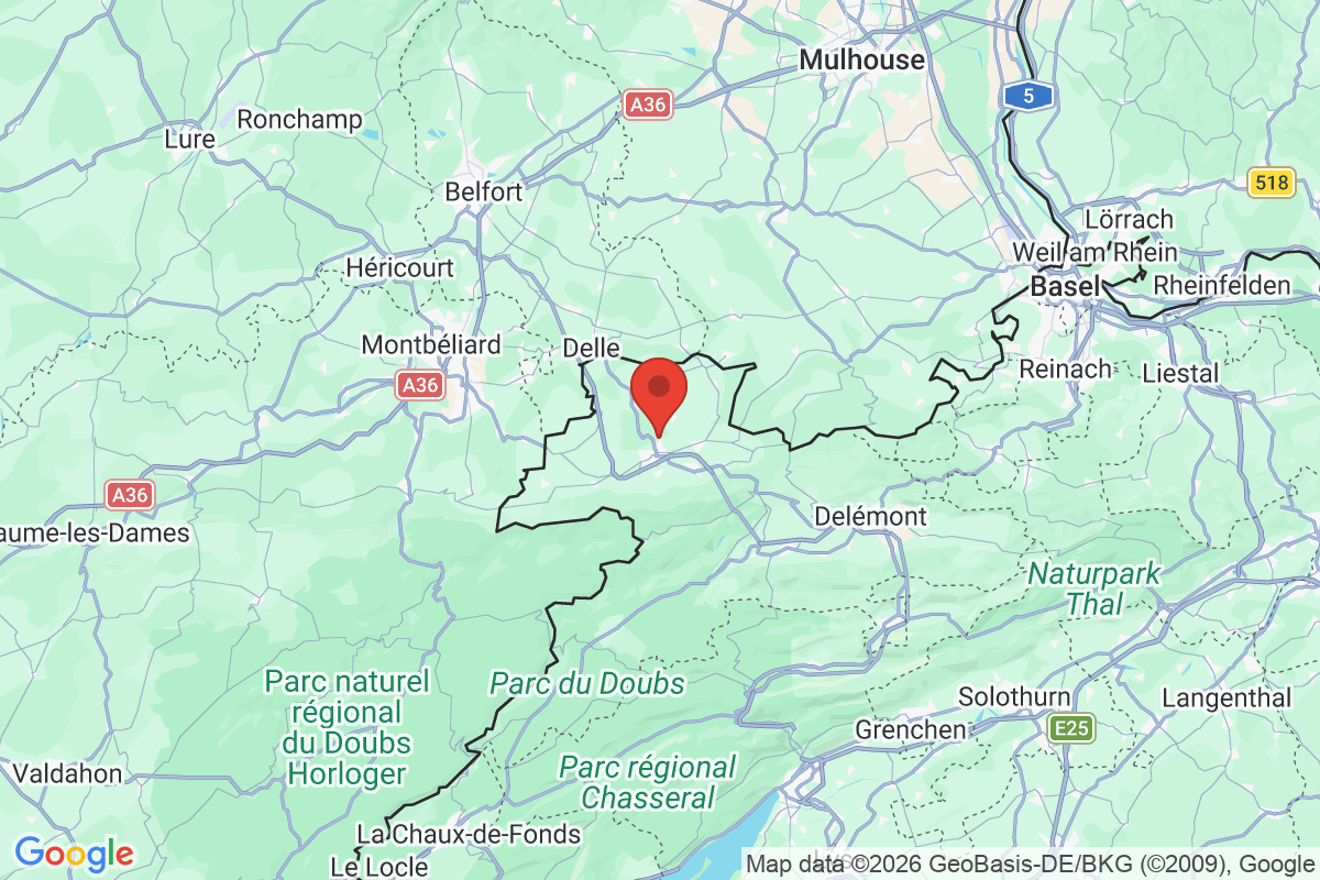 Prévisualisation de la carte