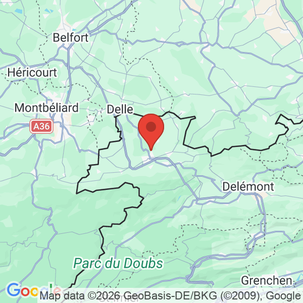 Prévisualisation de la carte
