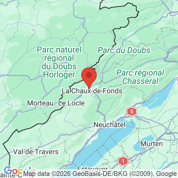 Prévisualisation de la carte