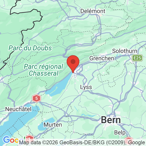 Prévisualisation de la carte