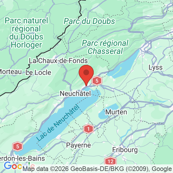 Prévisualisation de la carte