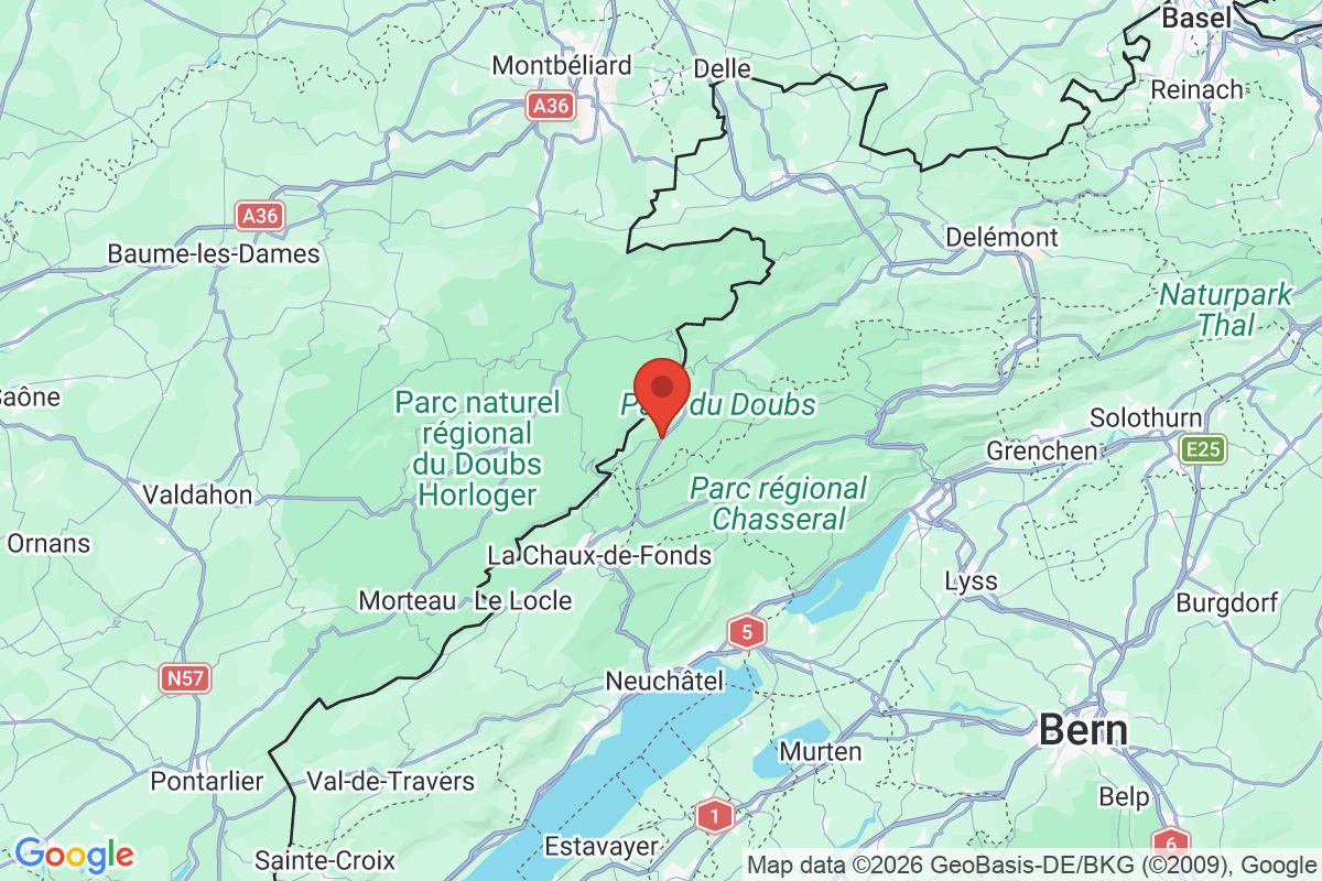 Prévisualisation de la carte