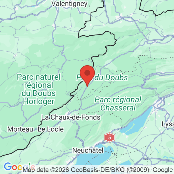 Prévisualisation de la carte