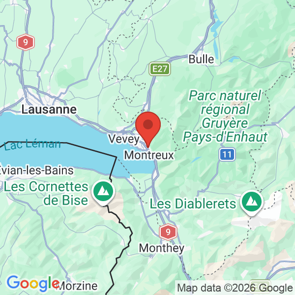 Prévisualisation de la carte