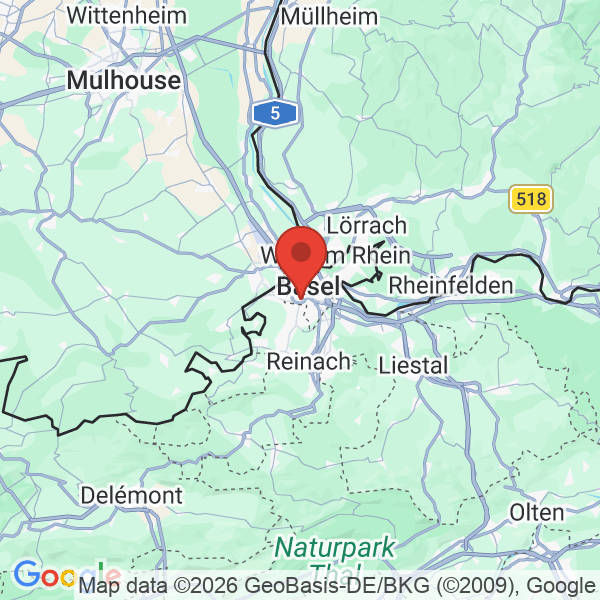 Prévisualisation de la carte