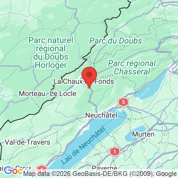 Prévisualisation de la carte