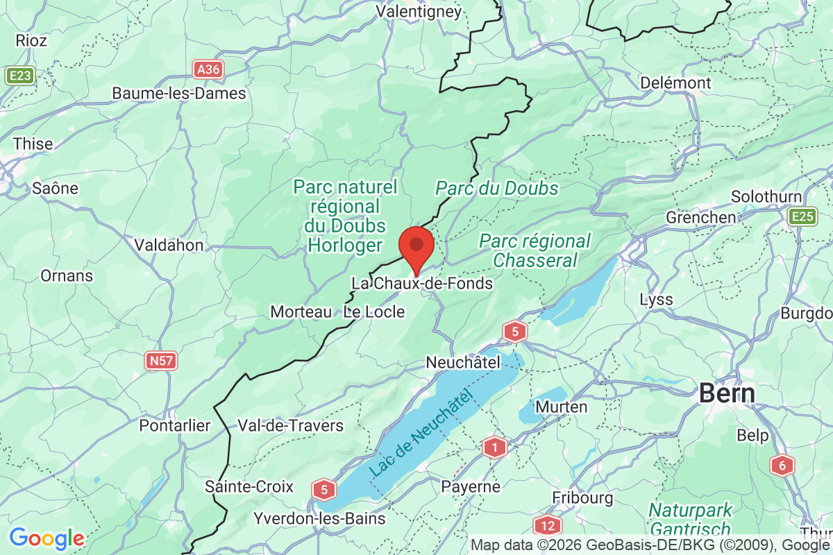 Prévisualisation de la carte